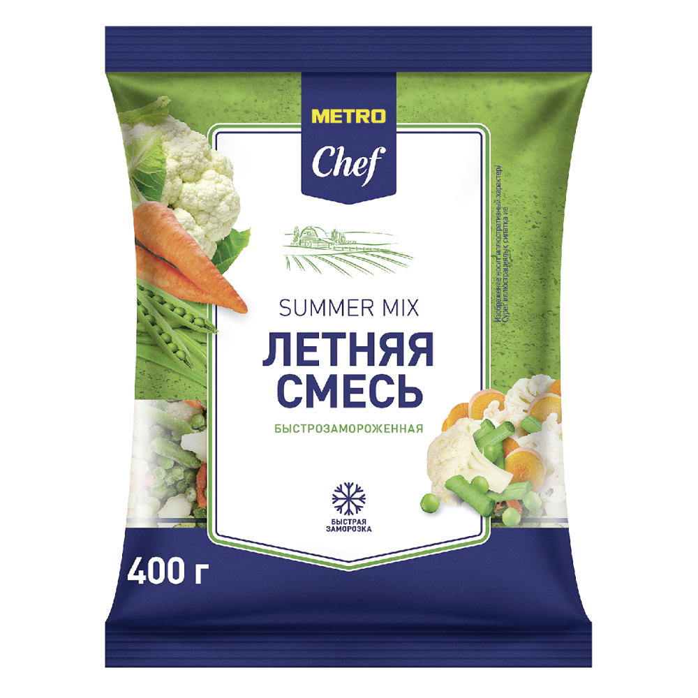 METRO Chef Смесь Летняя быстрозамороженная, 400г