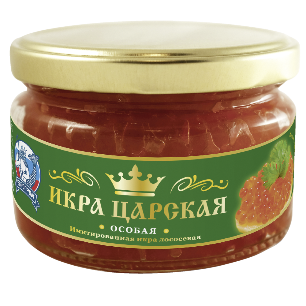 Икра имитированная Царская Особая зернистая 220 г