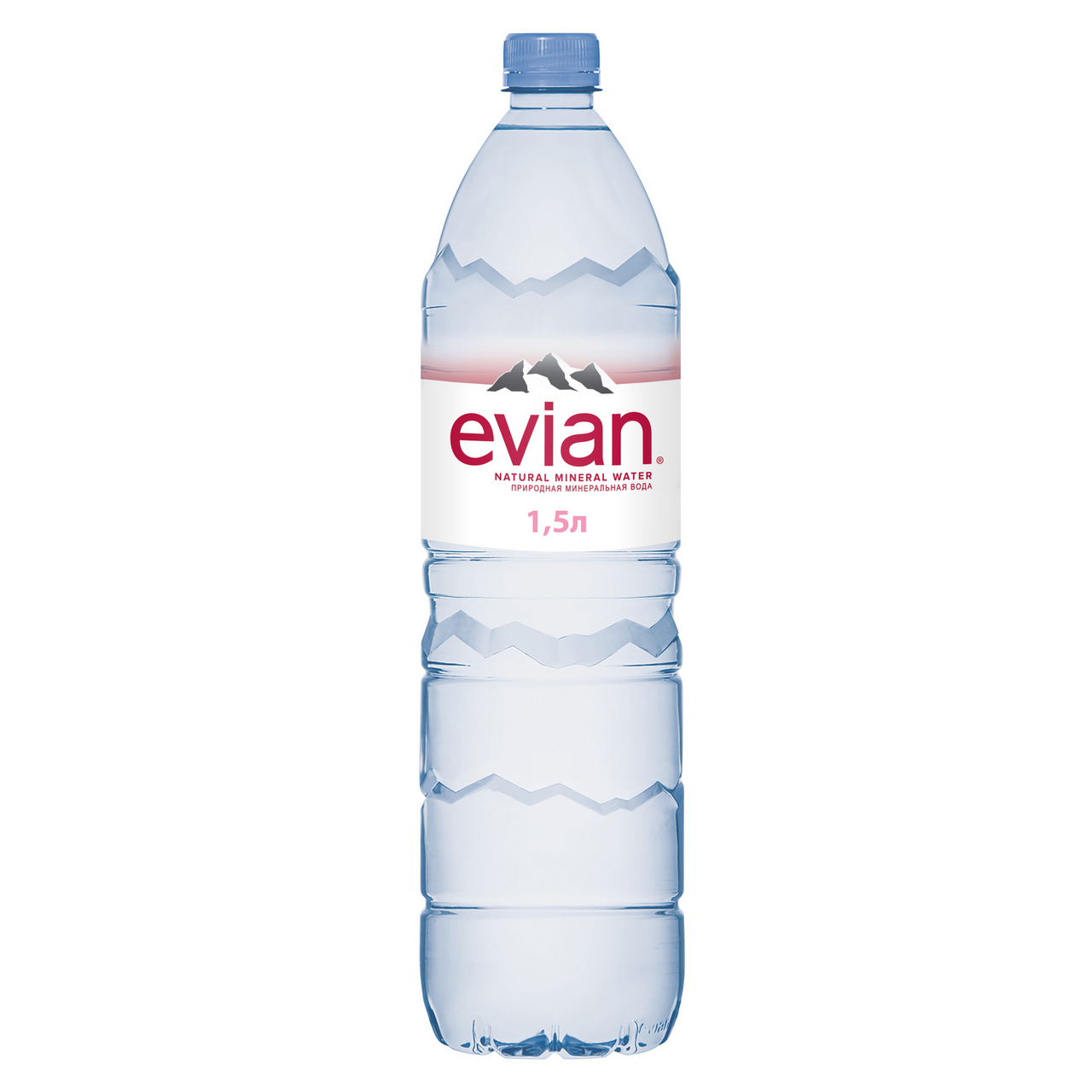 Вода Evian минеральная негазированная, 1,5л