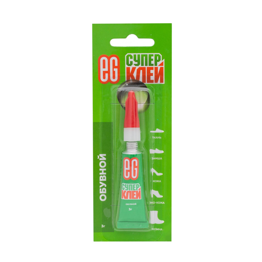 Супер-клей Еврогарант обувной 3г