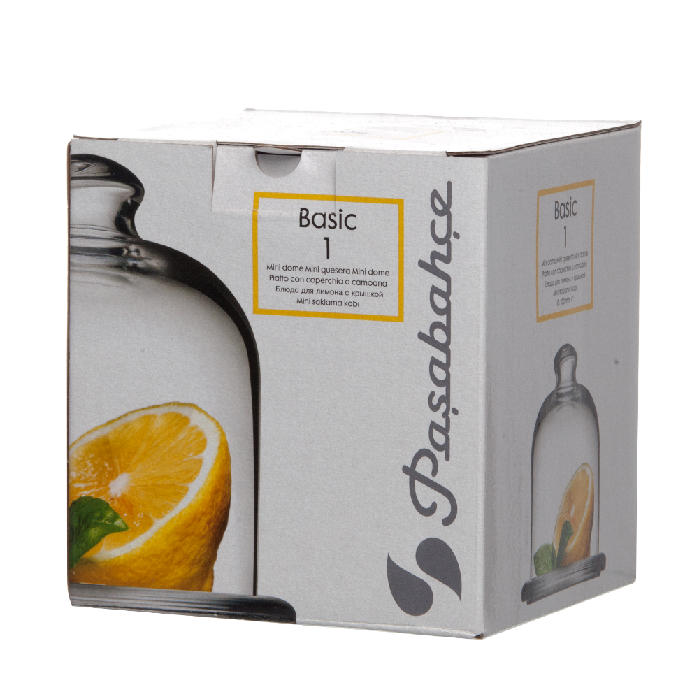 Блюдо Pasabahce Basic для лимона с крышкой O100 мм