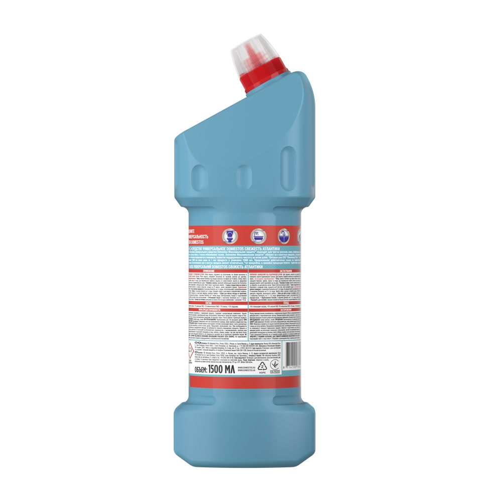 Средство чистящее для унитаза Domestos Свежесть Атлантики 1.5 л