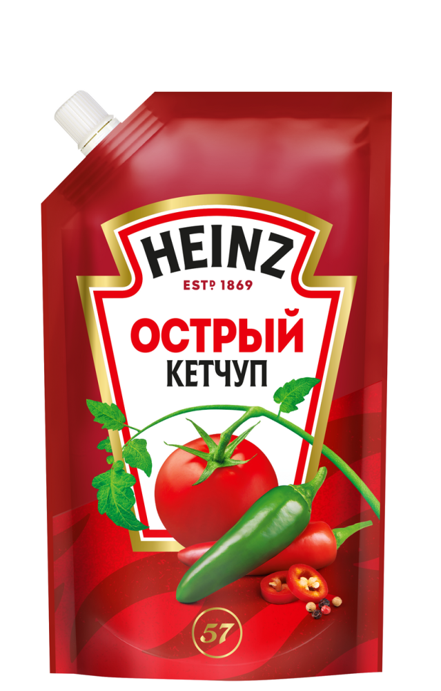Кетчуп Heinz Острый, 320г