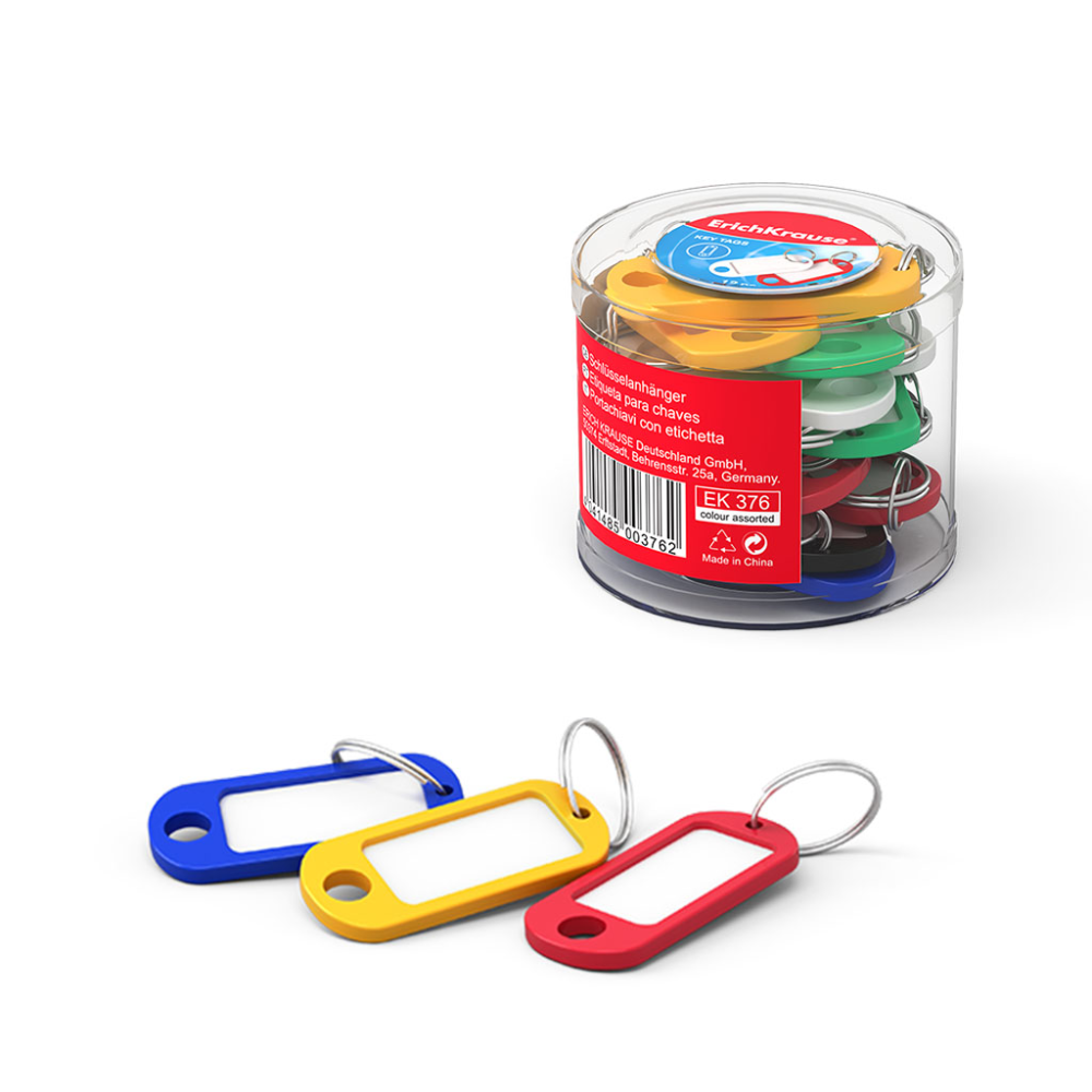 Брелок Erich Krause для ключей 12 шт