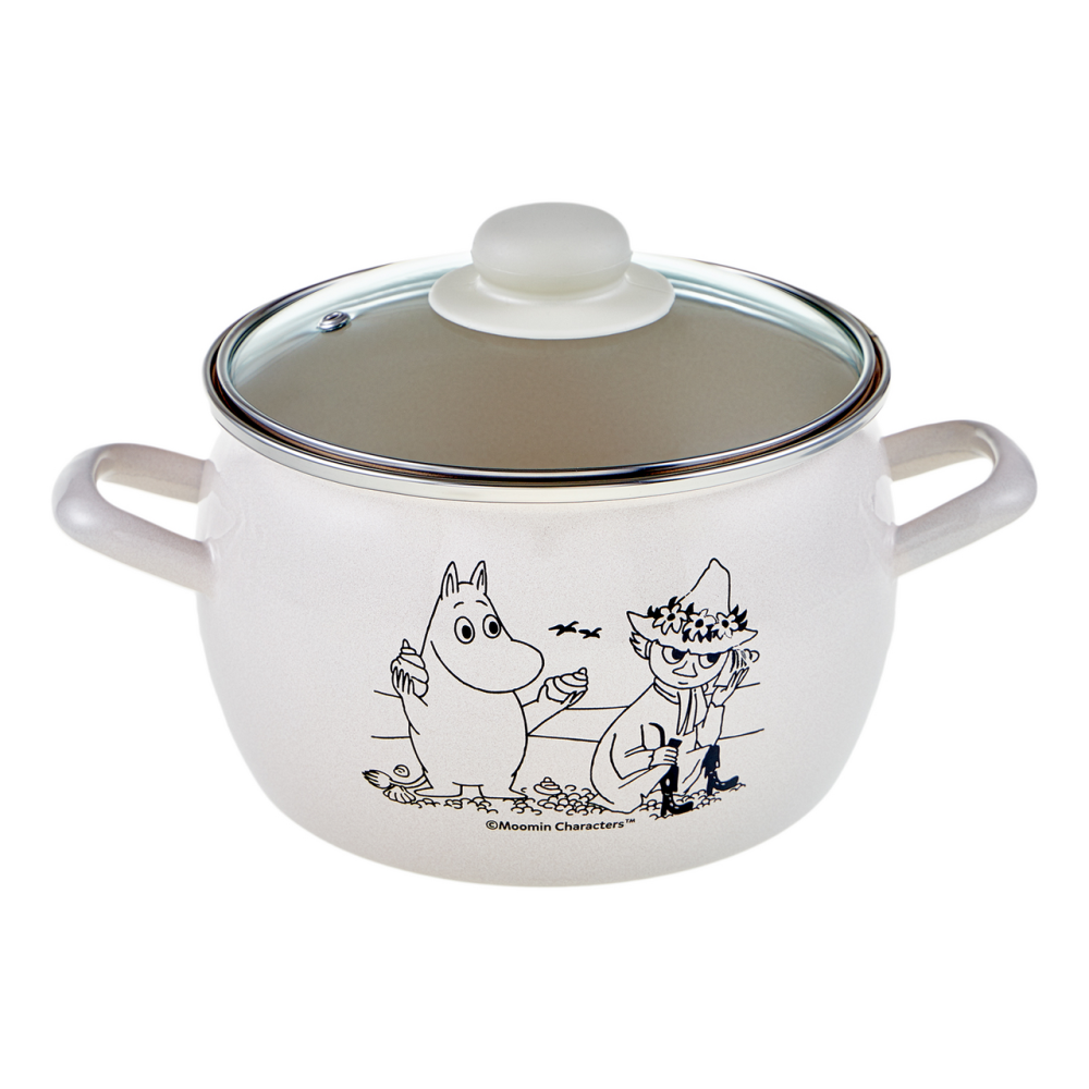 Кастрюля с крышкой Hitt Moomin, 3.5л