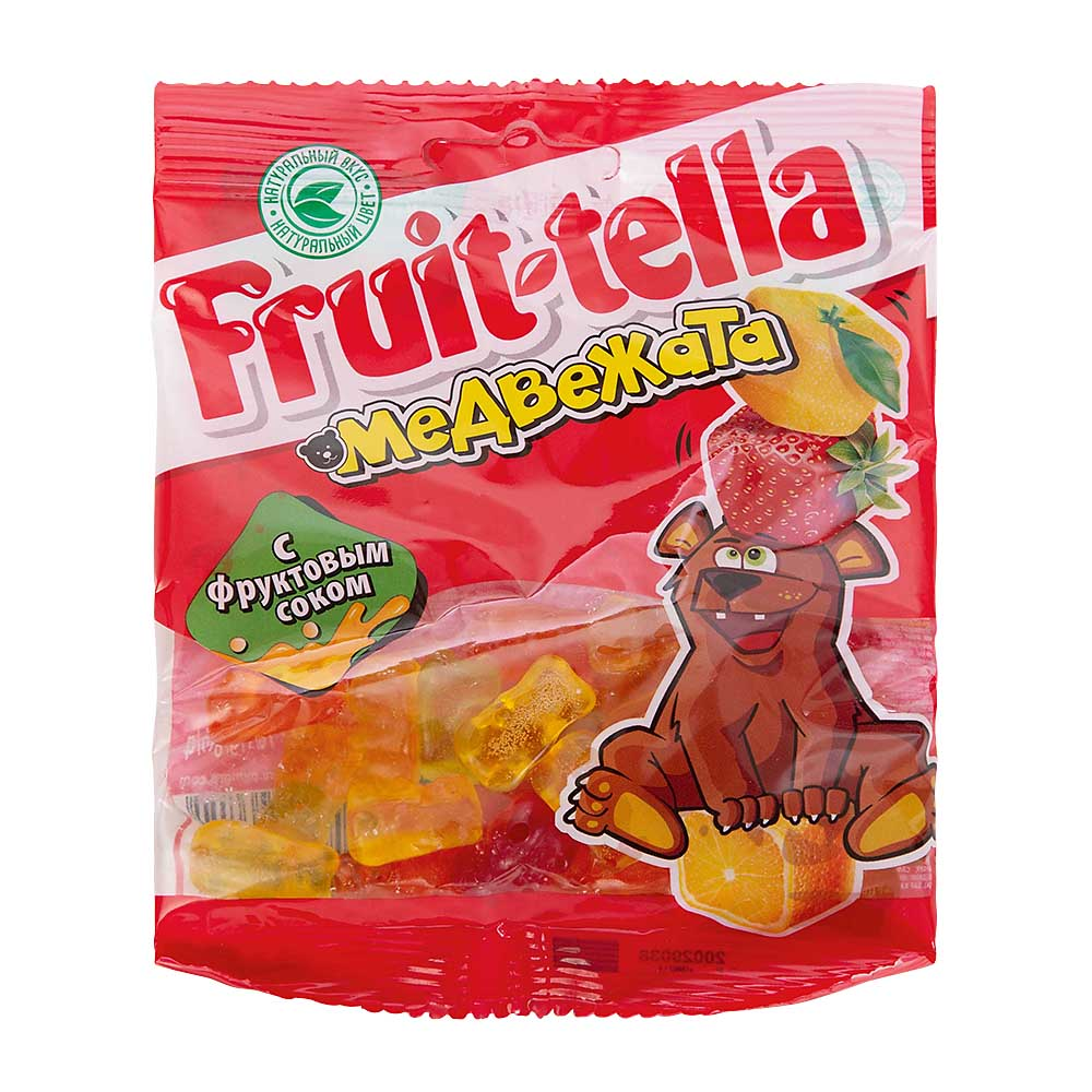 Жевательный мармелад Fruit-tella Медвежата 70 г