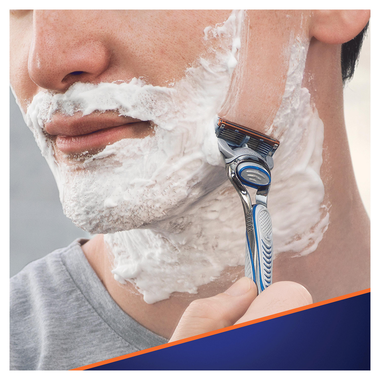 Кассеты сменные для бритвенного станка Gillette Fusion, 4шт