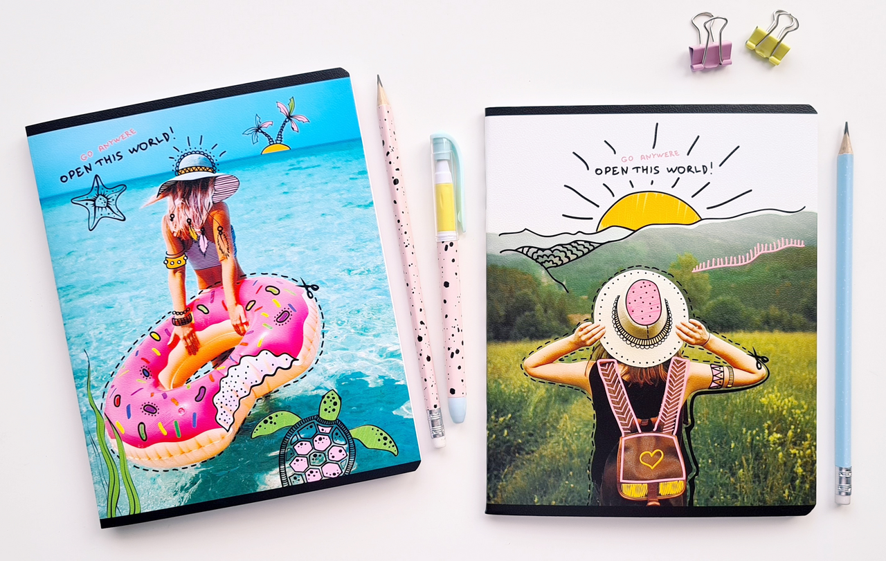 Тетрадь Be Smart Funny animals Панда в клетку А5 48 л