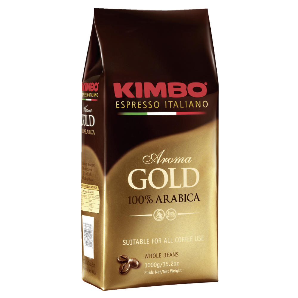Кофе Kimbo Aroma Gold 100% Arabica в зернах 1 кг