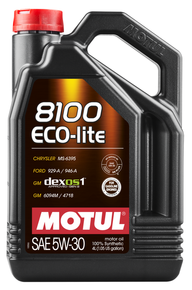 Масло Motul 8100 ECO-lite 5W-30 моторное 4 л