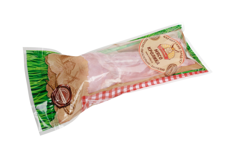 Тушка кролика КролЪиК замороженная, ~1,3 кг