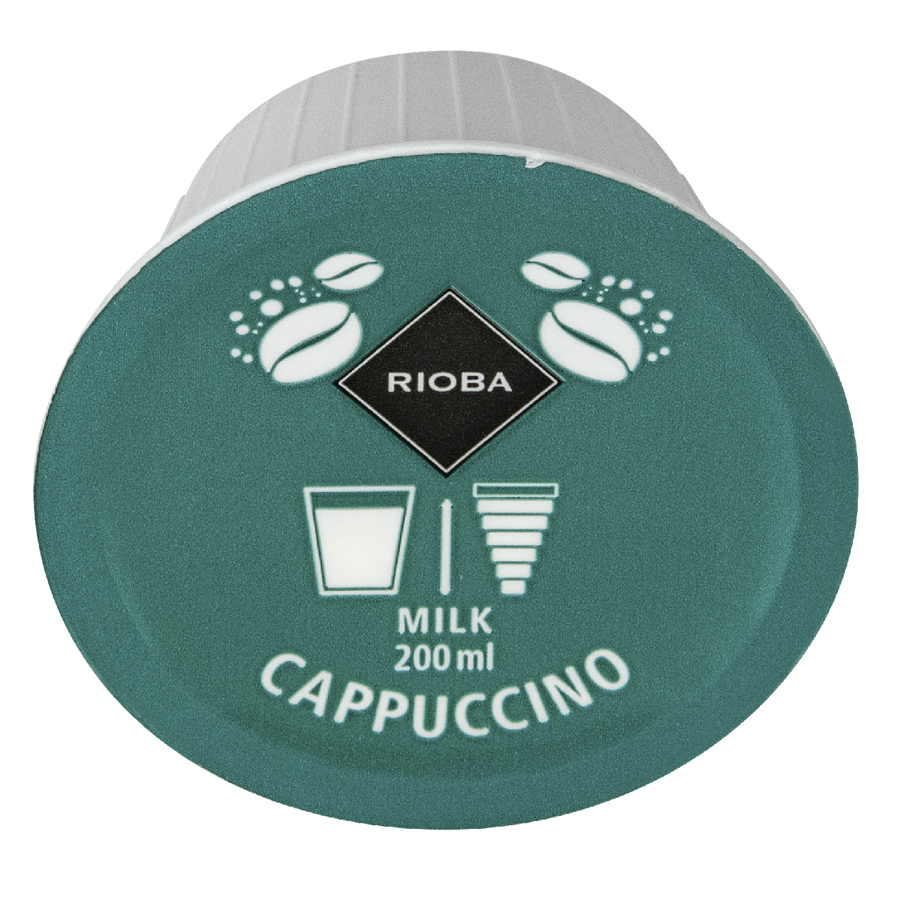 RIOBA Кофе в капсулах Dolce Gusto Capuccino 8 порций 16 капсул, 192г