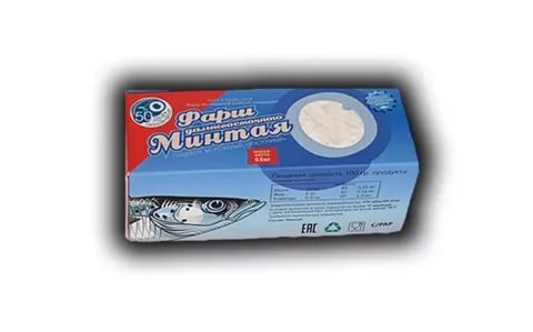 Фарш минтая Океанрыбфлот замороженный 600 г