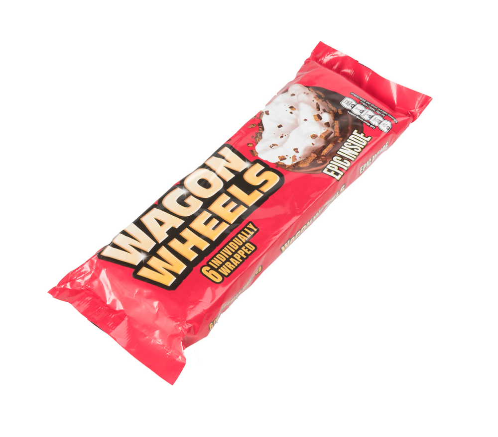 Печенье Wagon Wheels с ароматом шоколада 216г