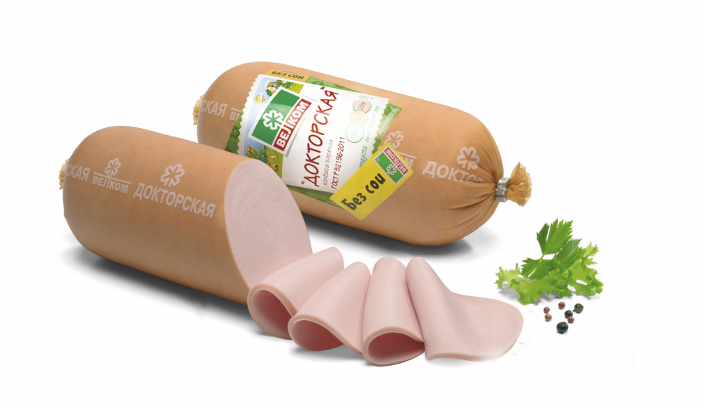 Колбаса Велком Докторская вареная 620 г