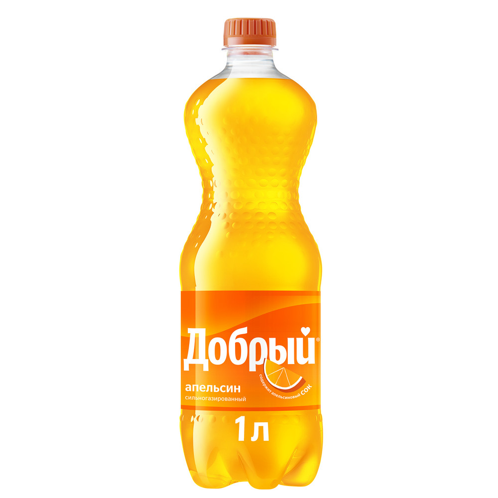 Напиток Добрый Апельсин газированный, 1л