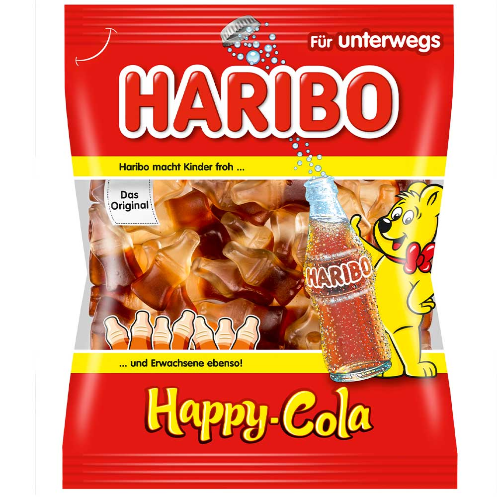 Мармелад Haribo жевательный счастливая кола, 100г