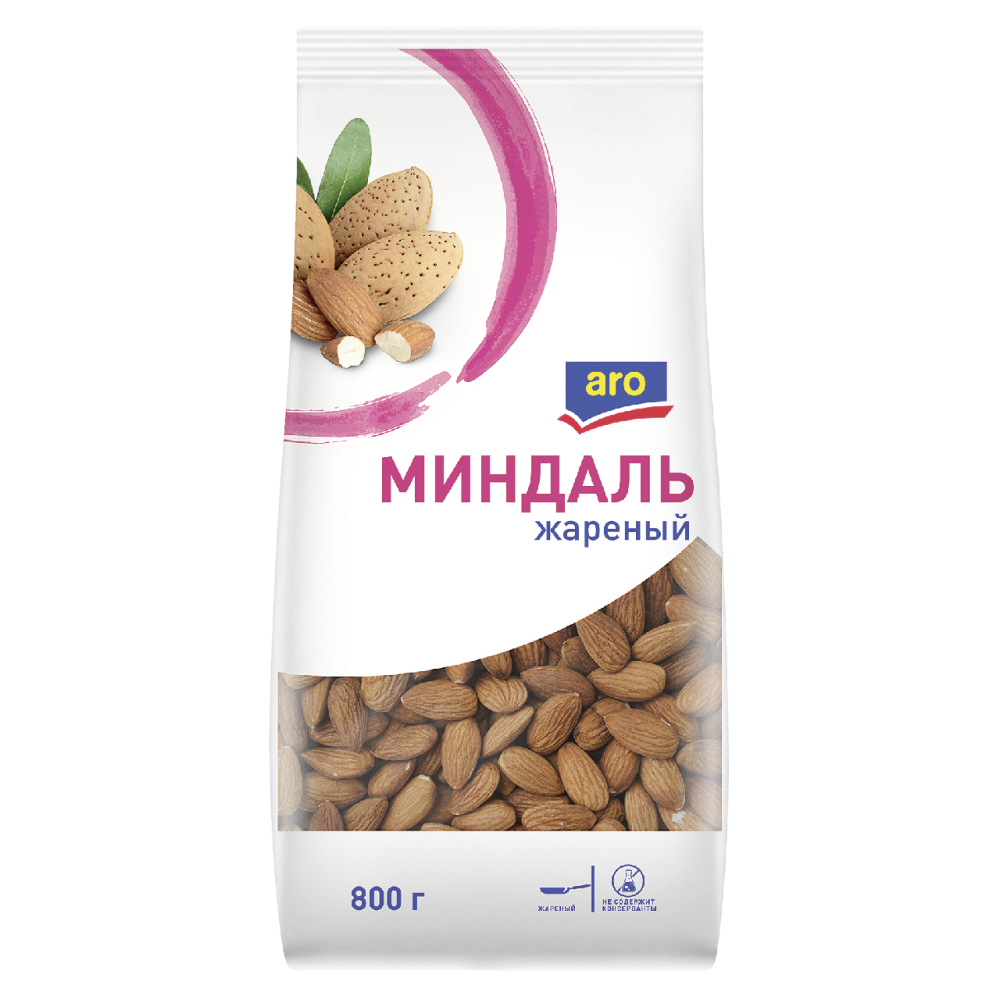 Миндаль ARO жареный, 800 г