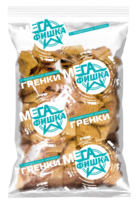 Гренки ржаныеа Фишка мег чеснок 500 г