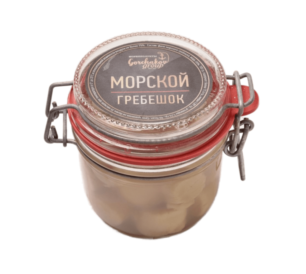 Морской гребешок Gorchakov Group в собственном соку, 255г