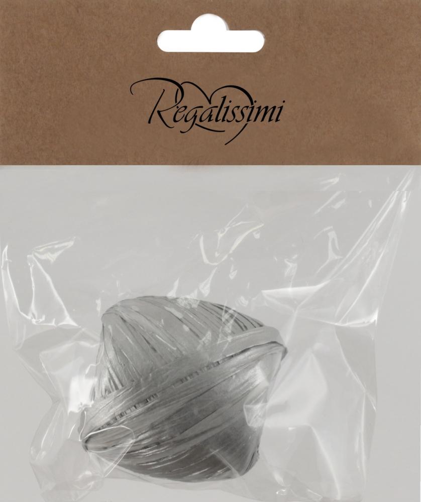 AS ЛЕНТА-КОКОН РАФИЯ СЕРЕБРО 2