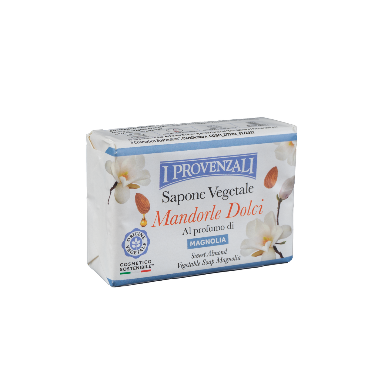 Мыло I Provenzali миндаль с ароматом магнолии, 100г