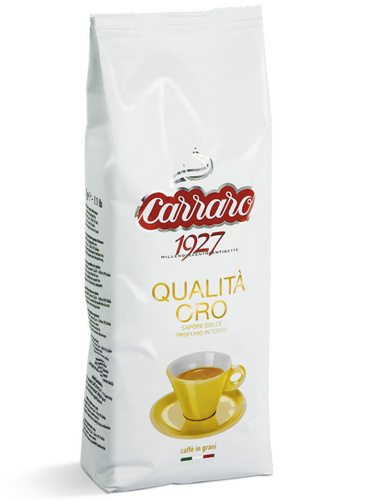 Кофе Carraro Qualita Oro в зернах 500 г
