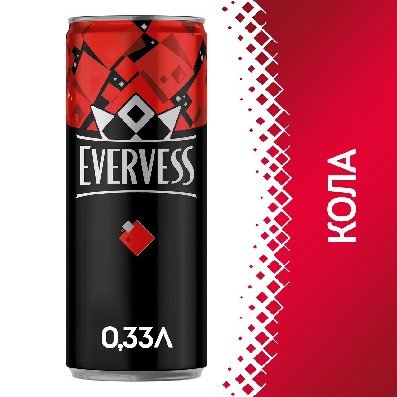 Напиток газированный Evervess Cola, 330мл