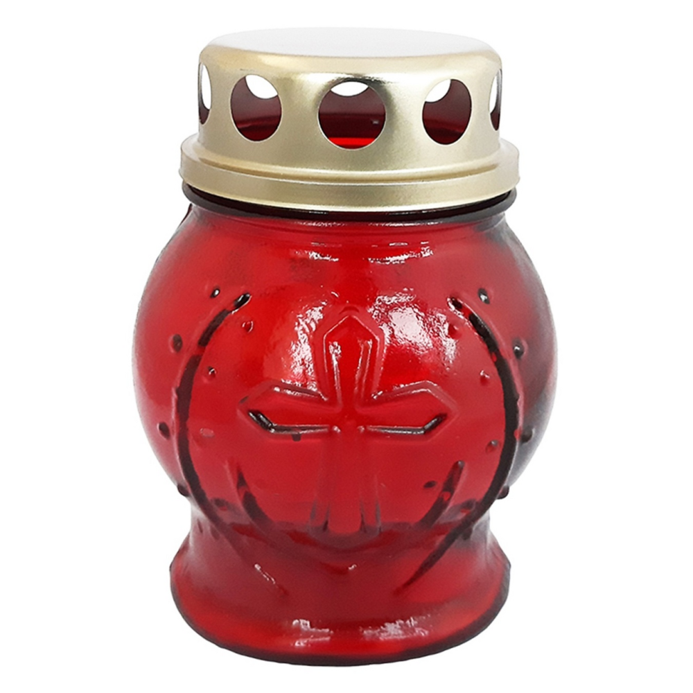 Свеча KR поминальная в стекле