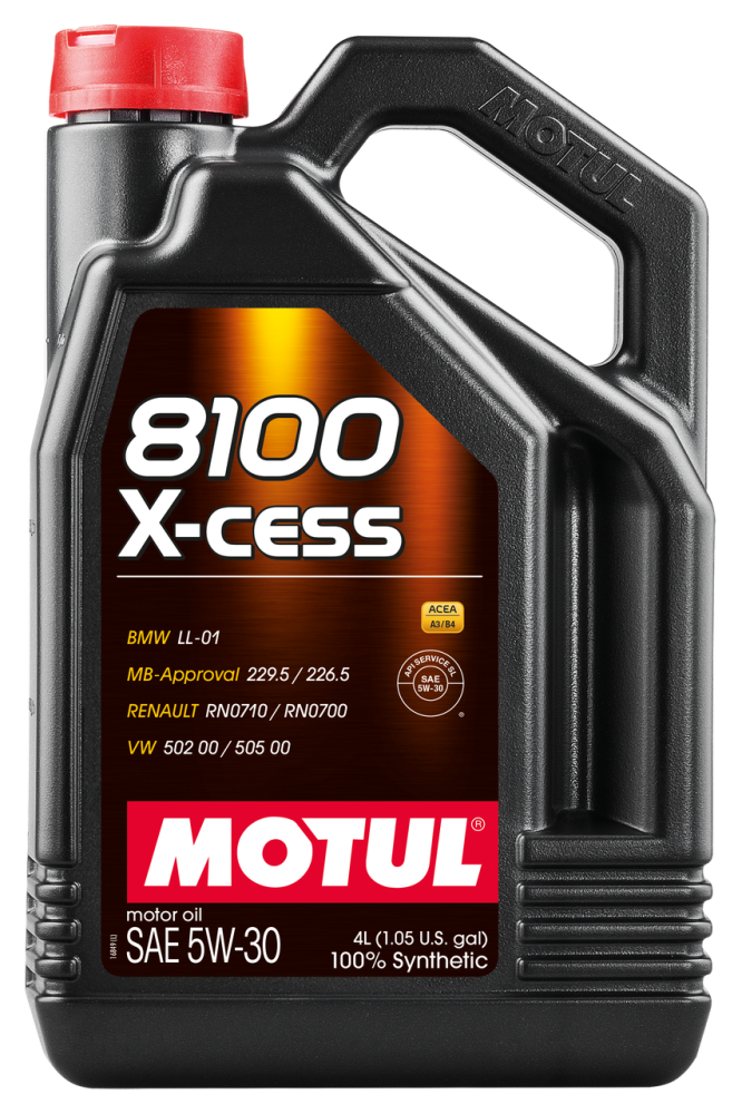 Моторное масло 8100 X-CESS 5W-30 MOTUL, 4 л