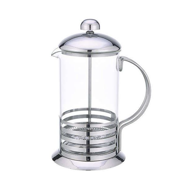 Френч-пресс Kukina Raffinata Линии серебристый 800 мл