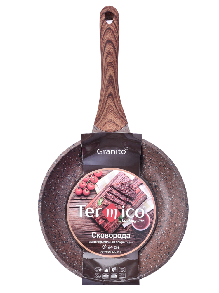 Сковорода Termico Granito с антипригарным покрытием 24 см