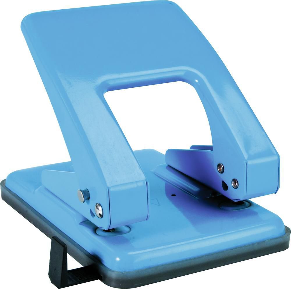 Дырокол Erich Krause Quadro на 40 листов черный