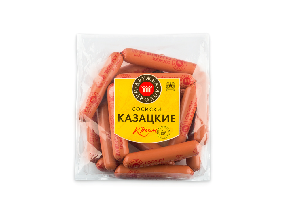 Сосиски куриные Казацкие Дружба Народов ~ 1кг