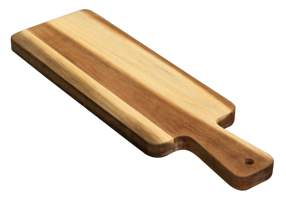 Доска сервировочная с ручкой Акация, 27 х 11 см