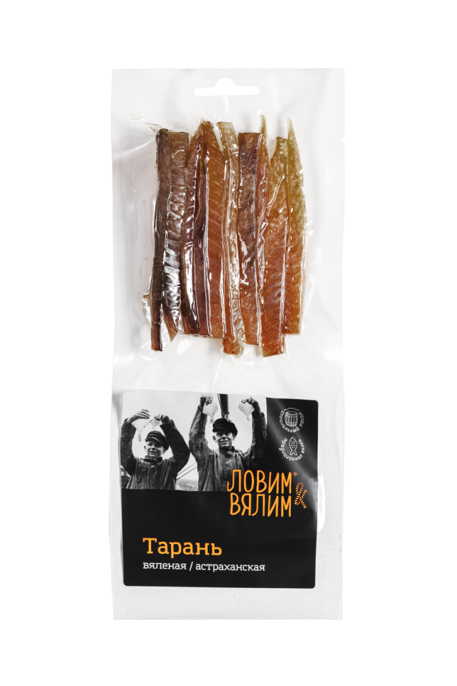 Тарань Ловим &amp; Вялим Астраханская соломка вяленая 80 г