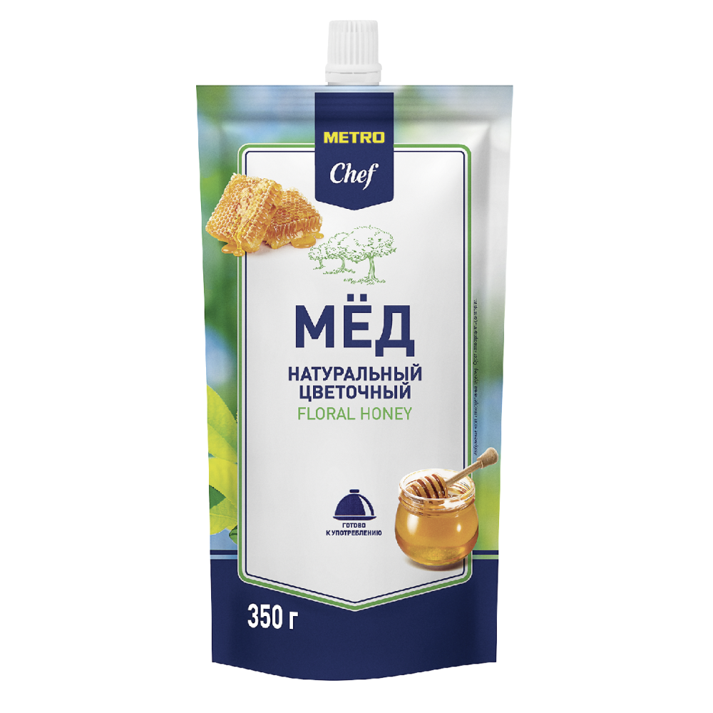 METRO Chef Мед цветочный дой-пак, 350г