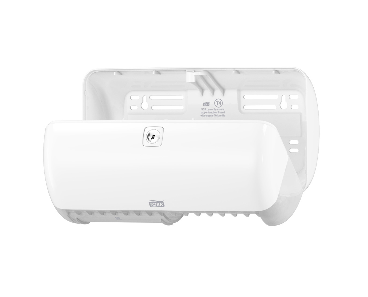 TORK Elevation Диспенсер для туалетной бумаги в стандартных рулонах (Т4) настенный белый