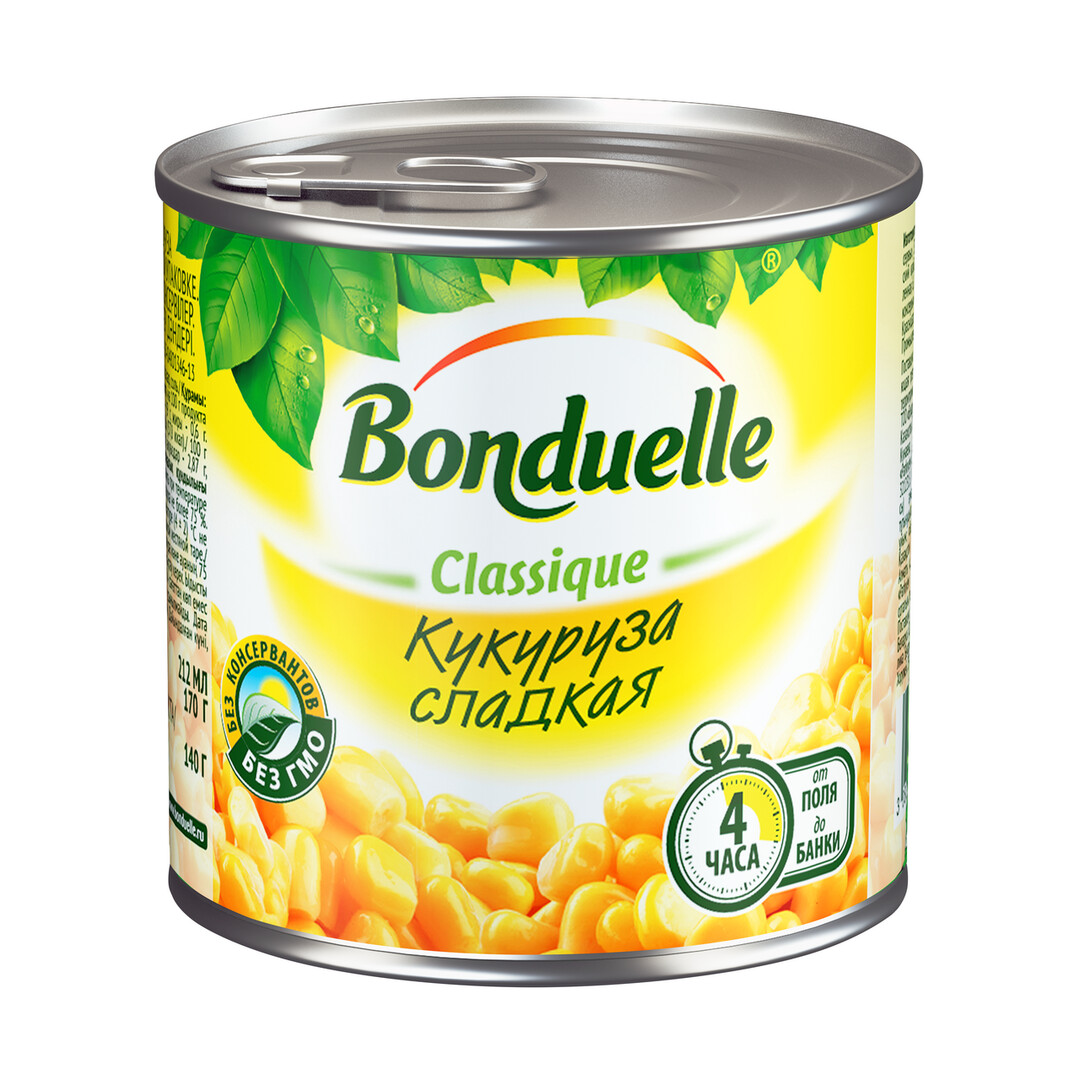 Кукуруза Bonduelle сладкая, 170г