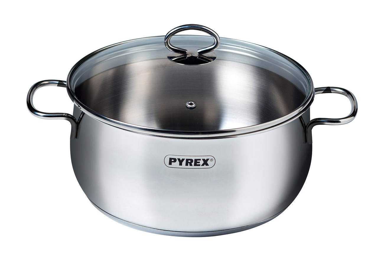 Кастрюля 24см 5,2л Сlassic Touch Pyrex