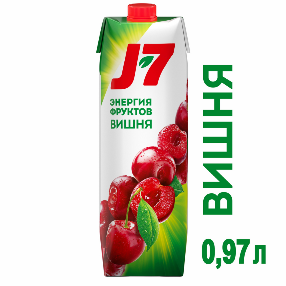 Нектар J7 Вишня 0.97 л