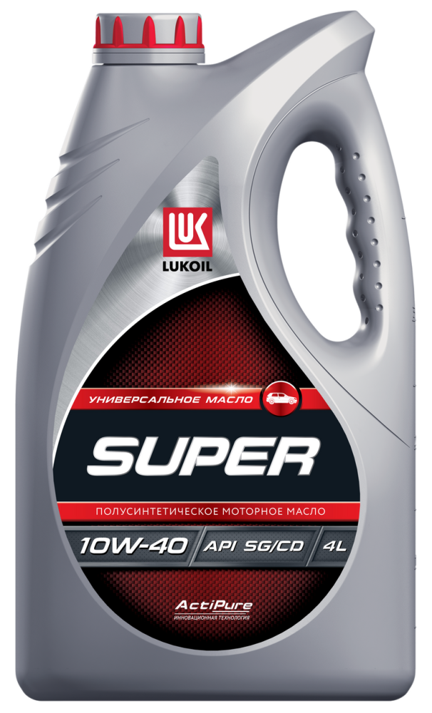 Масло Лукойл Супер 10W-40 SG/CD моторное 4 л