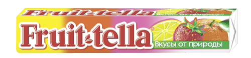 Конфеты жевательные Fruittella ассорти с фруктовым соком, 41г