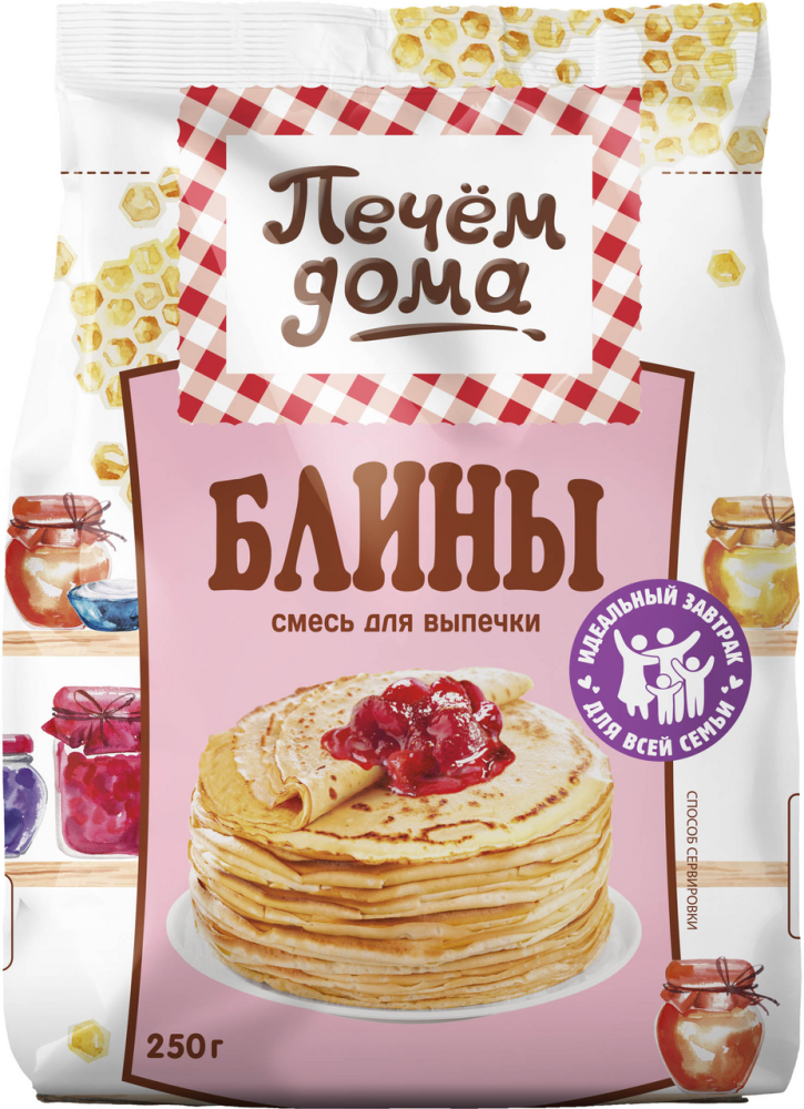 Смесь Печем дома блины, 250г