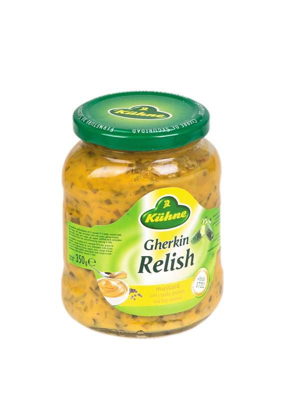 Соус Kuhne Релиш с огурцами и горчицей 350 г