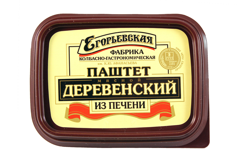 Паштет Егорьевская фабрика деревенский, 150г