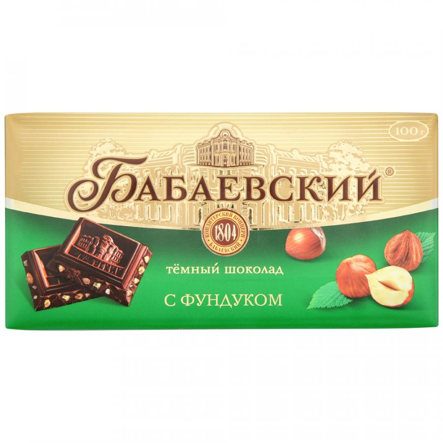 Шоколад Бабаевский с фундуком 100г