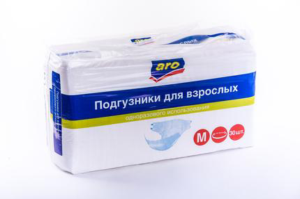 Подгузники для взрослых ARO размер M*30 шт