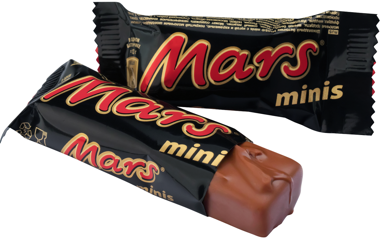 Батончики Mars Minis 182г