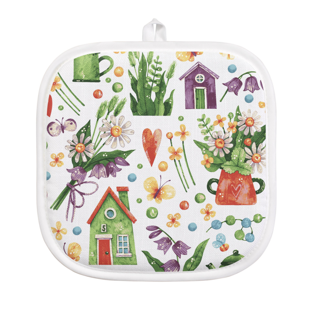 Прихватка Самойловский текстиль Сад хлопок, 20 х 20см